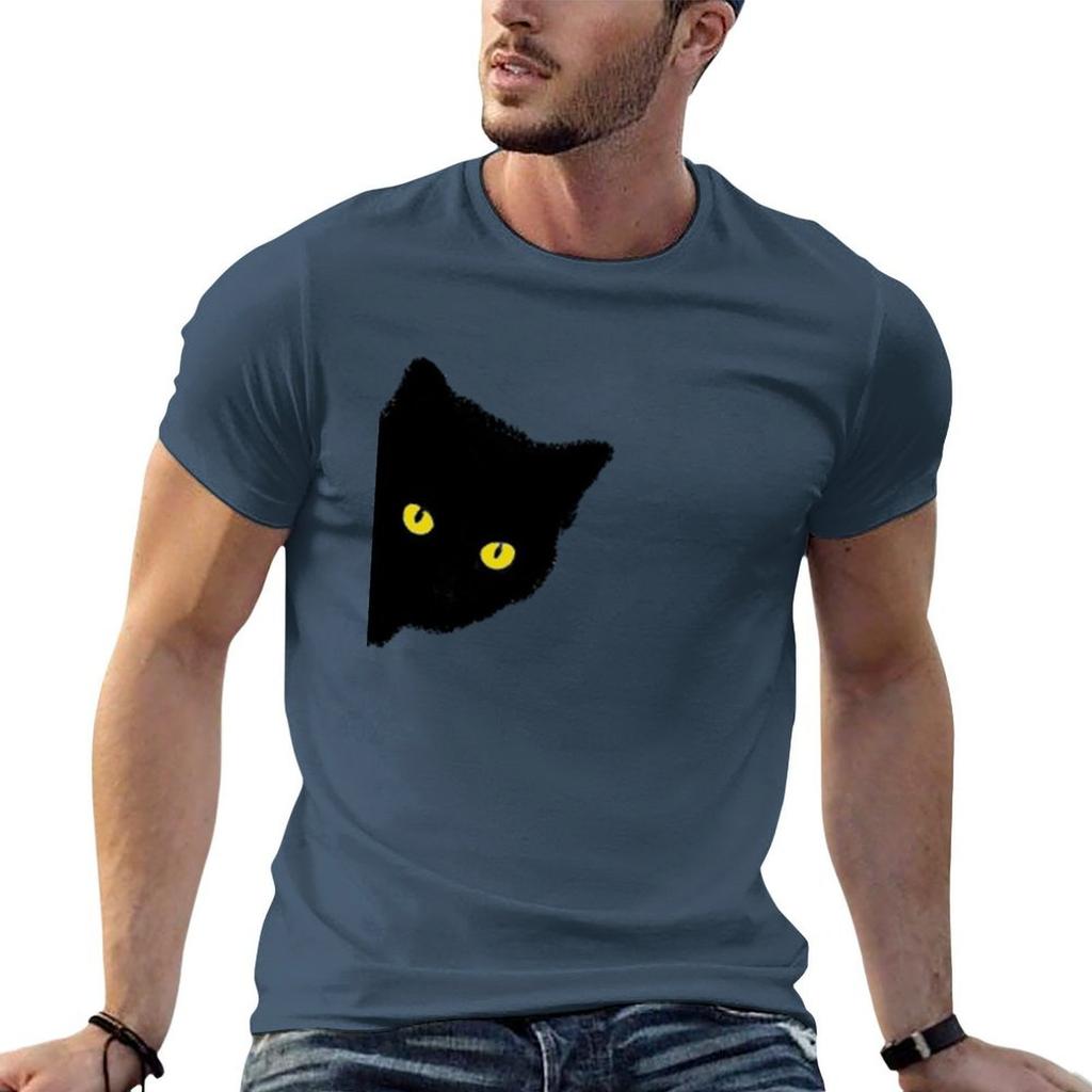 Black Cat Tshirt Unisex T Shirt Summer Cotton Tshirt 100 T Shirts Designer Tshirt
