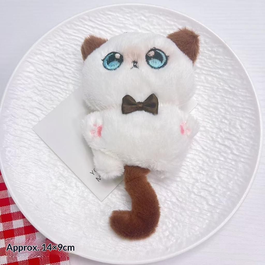 Quietschende Puppe der dritten Generation POP MART Plüschanhänger Taschenschlüsselanhänger Kleine Anhängerpuppe