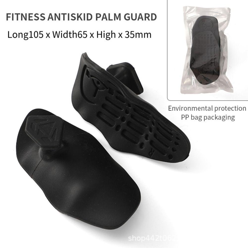 1 Pair Ergonomic Weight Lifting Grips Anti-slip Silicone Palm Grips Workout Gym Gloves  Men Women