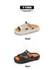Men's Non-Slip Summer Sandals with Heel - Soft Sole Outdoor Beach Slippers, Plus Size.