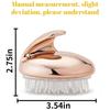Scalp Massager Shampoo Brush Hair Washing Massager Silicone Soft Teeth Shower Hair Brush