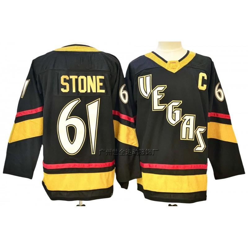 Maglia da Hockey su Ghiaccio da Uomo Squadra NHL Personalizzata Cucita Stile Vintage Misto Cotone Uniforme Abbigliamento Partita di Allenamento