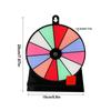 12 Slots Color Spin Wheel Dry Erase Spin Wheel Color Roulette Wheel Heavy Duty Editable Spining Prize Lucky Wheel Stand Tabletop