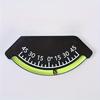 45°-0°-45° Angle Level Gauge - Black Acrylic Bubble Level with Smooth Brass Ball & Easy-Read Green Display, Pocket-Sized Precision Tilt Indicator