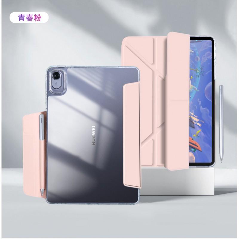 Magnetic Detachable 3-Fold Transparent Case With Stand OPPO Pad4 Pro Pad5 Pad6 OnePlus Pad2 Pad3 Smart Cover