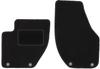 Front Mats Black For: Volvo V40 II Estate, Cross Country (2012-)