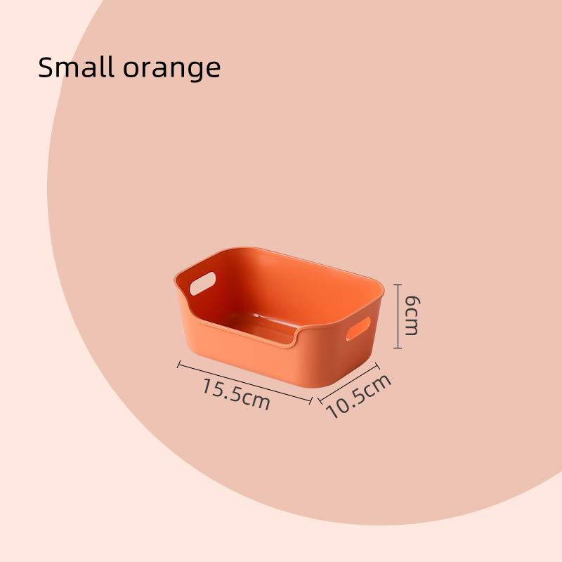 Desktop Storage Box Jewelry Lipstick Organizer Rectangle Plastic Food Container Glasses Makeup Case Toy Basket Home Supplies