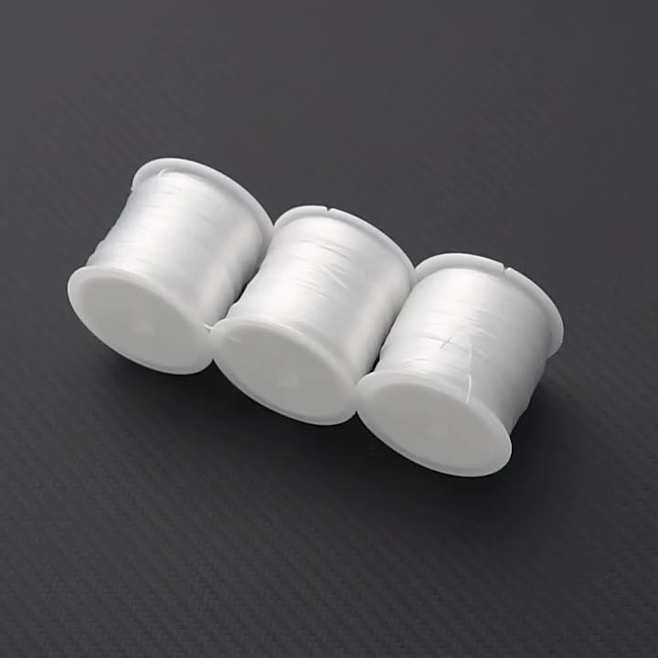 Fir elastic din cristal 0,8 mm Fir elastic din cristal Fir pentru mărgele Fir elastic pentru brățări pentru confecționarea bijuteriilor Confecționarea de mărgele Cordoane și fire pentru mărgelit