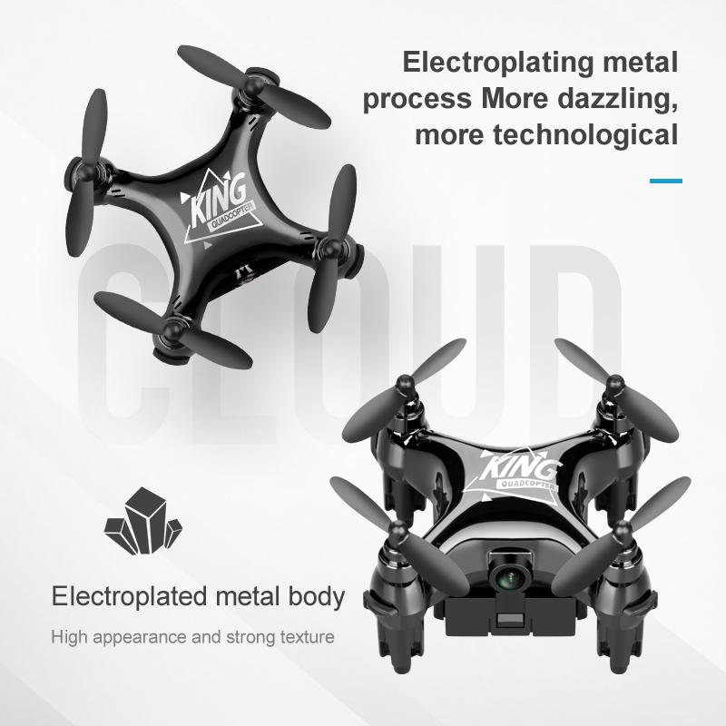 New K01 Mini Drone 4K Aircrat Aerial Camera Movie Quality Photography connect to VR Remote Control Aircraft 360° roll Aircraft Helicopter Kid Toy Gift