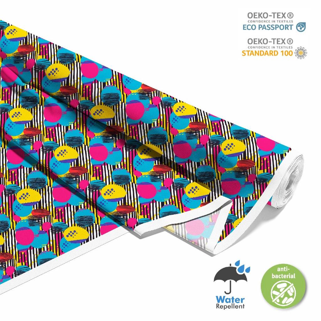 Outdoor Dekostoffe Oxford - Motiv Geometrisch I Dx3246