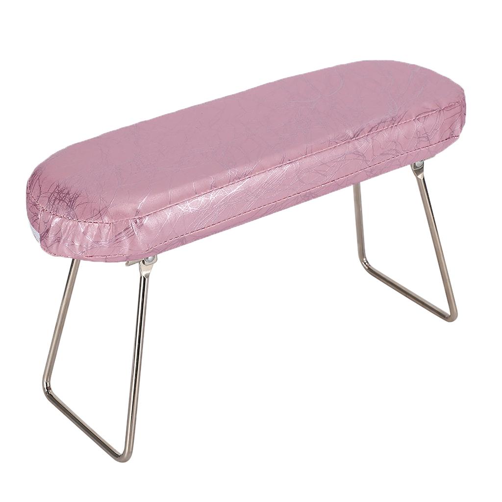 Nail Art Hand Pillow PU Leather Manicure Arm Rest Cushion With Bracket