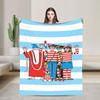 Wally Waldo? Accessories Blanket Ultra-Soft Fleece Throw Blanket Cozy Bedspreads