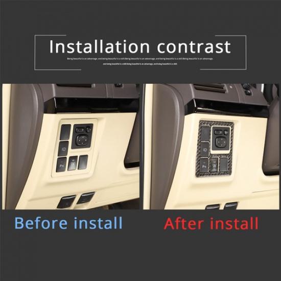 Deksel til justeringsknapp for bakspeil for Toyota Land Cruiser Prado 10-17