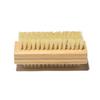 2Pcs Bristles/Sisal Nail Cleaning Brush Bamboo Handle Nail Gap Cleaning Tool  Manicure Accessories