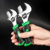 6inch/8inch Adjustable Wrench Dual-used Pipe Wrench Durable Monkey Wrench  Pipe Hand Tool
