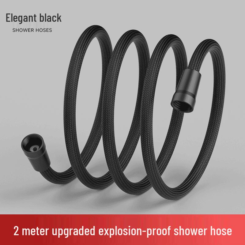 Upgraded Anti-Tangle Explosion-Proof High Flow Shower Hose with Universal Connection