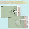 Door Stopper Wall Protector, Wall Shield Bumper Guard from Door Knobs,Sturdy Self Adhesive,Soft and Transparent,Washable Reble Shock Absorbent Gel