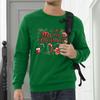 Men Sweatshirt Christmas Shirt Long Sleeve Funny Holdiay Crewneck Xmas Tops