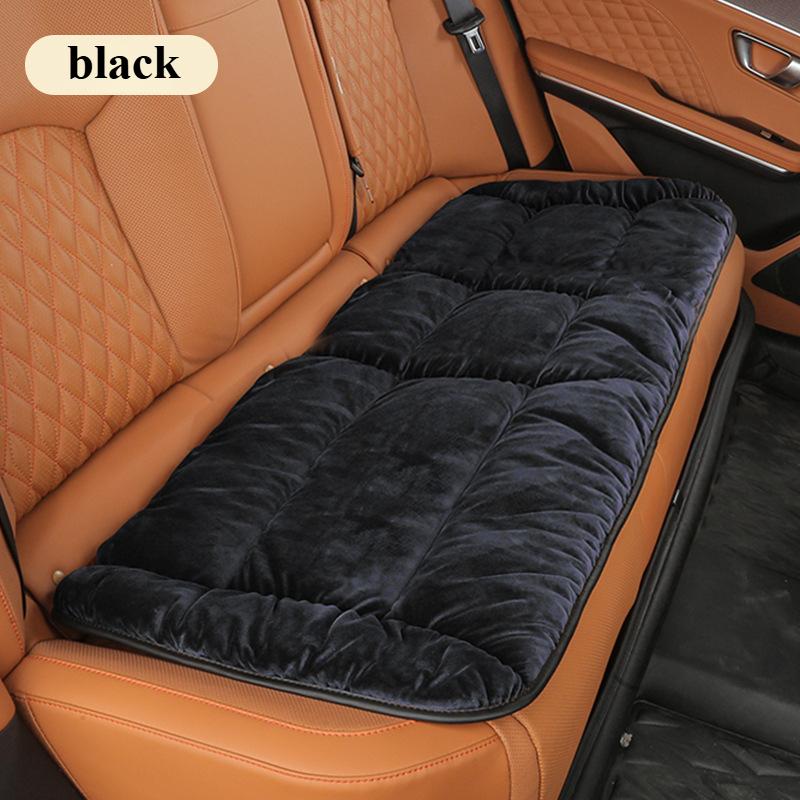Universal Anti Slip Seat Cushion, Thickened and Warm, Winter Car Short Plush Car Seat Cushion Car Interior Accessories Cushion