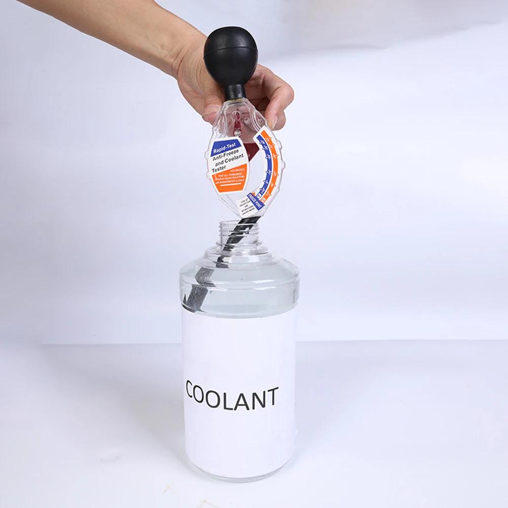 Antifreeze Densitometer Coolant Tester Accurate Dial Type Rapid Test Performance Tool for Antifreeze with Scale and Pointer