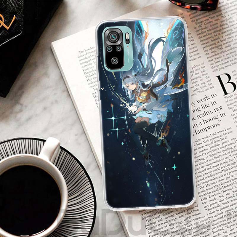 Coque Honkai Star Rail Firefly Pour Xiaomi Redmi Note 10 9S 9 8T 8 Pro 7 5 Mi 9T 10T 11T 12T 11 12 Lite 12X A3 A2 A1 Impression Coque