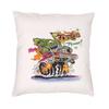 Rat Fink Klassisches Rat Poster Quadratische Kissenhülle Heimdekoration Animierte Cartoon-Kissen Dekokissen Sofa Doppelseitiger Druck