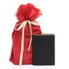 OMNIA Passport Case for Women and Men PASSPORT COVER Omnia Onlyou Gift Wrapping [Set] (Passport Case, Bag) (Black)