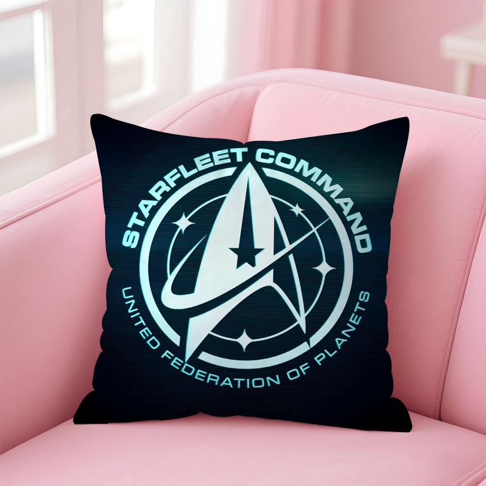 S-Star T-Trek Ship Cushion Cover Home & Car Multi-Scene Pillow Cover - Reversible, Soft & Durable For Daily Use