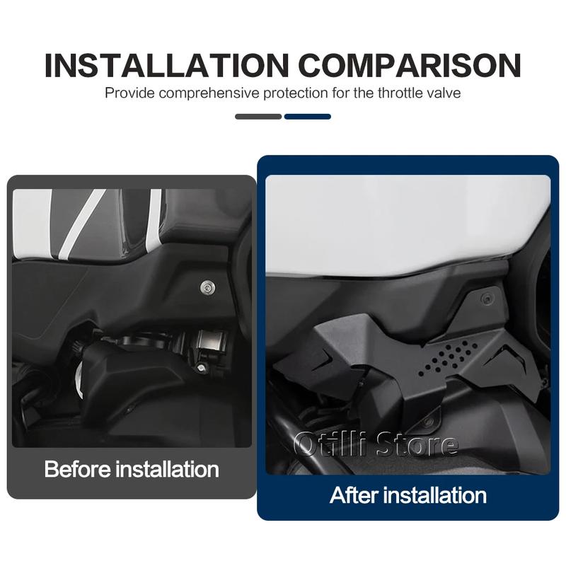 Motorcycle Accessories Throttle Body Guards Protector Protection Cover For BMW R1300GS Adventure R1300 GS ADV GSA1300 2024 2025