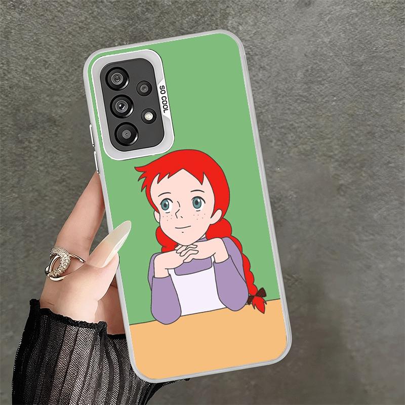

Anne Of Green Gables Shirley Shockproof Phone Case for Samsung A17 A16 A15 A14 A37 A57 A36 A56 A26 A35 A55 A25 A34 A54 A24 A13 A Samsung A25