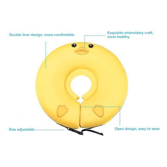 Baby Swim Neck Float Non-Inflatable Anti-overturn Adjustable Summer Swimming Pool 0-6 Months