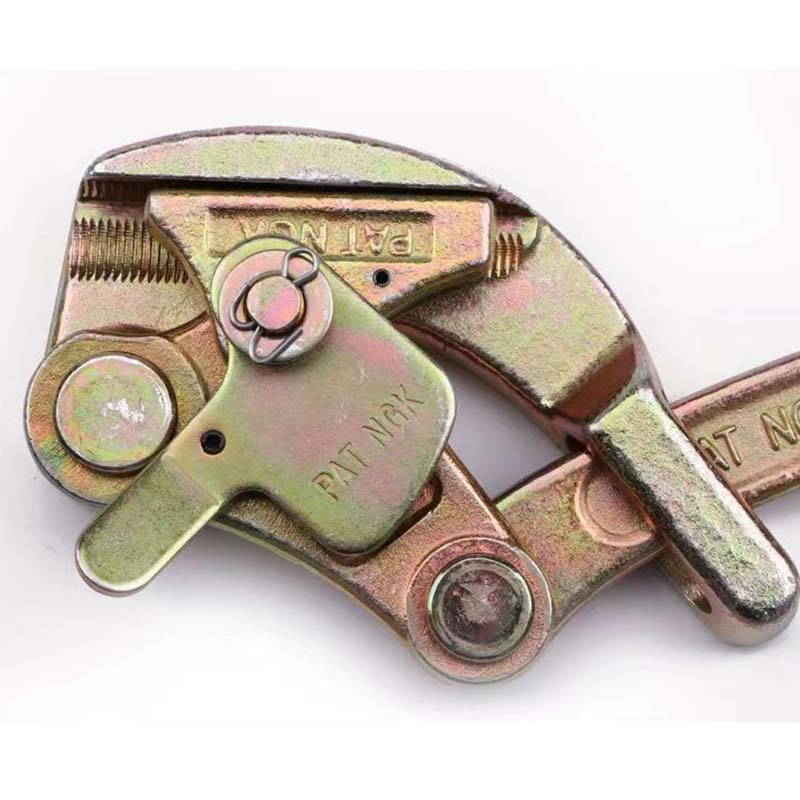 Multifunctional 1 Ton Wire Rope Jaw Clamp Electricity Cable Grip Pulling Non-Slip Haven Mini Tightening Manual Tool