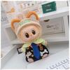 10/15cm Cotton Doll Clothes Set Include Hairband Shirt Tie Overalls 17cm Labubu Clothes Dress Up Accessories DIY Toys