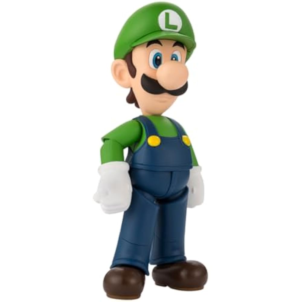 TAMASHII NATIONS S.H. Figuarts Super Mario Luigi (SUPER MARIO) approx. 110mm ABS & PVC painted ac...