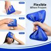 Gel Soft Flexible Ice Packs for Injuries - Reusable Freezer Cold Pack, Cold Compress & Cooling Gel Pad for Face, Shoulder, Hip