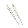 Stainless Steel Welding Gauge Gap Hole Taper Ruler Welding Inspection Taper Gauge  Aperture