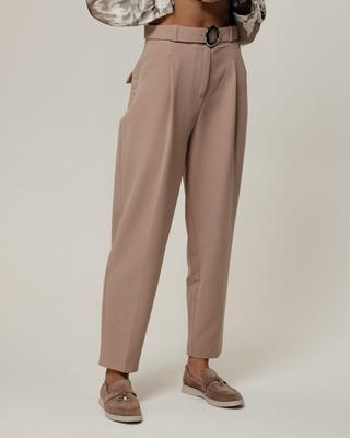 High Waist Trousers RoseMaria 5450 36 Beige