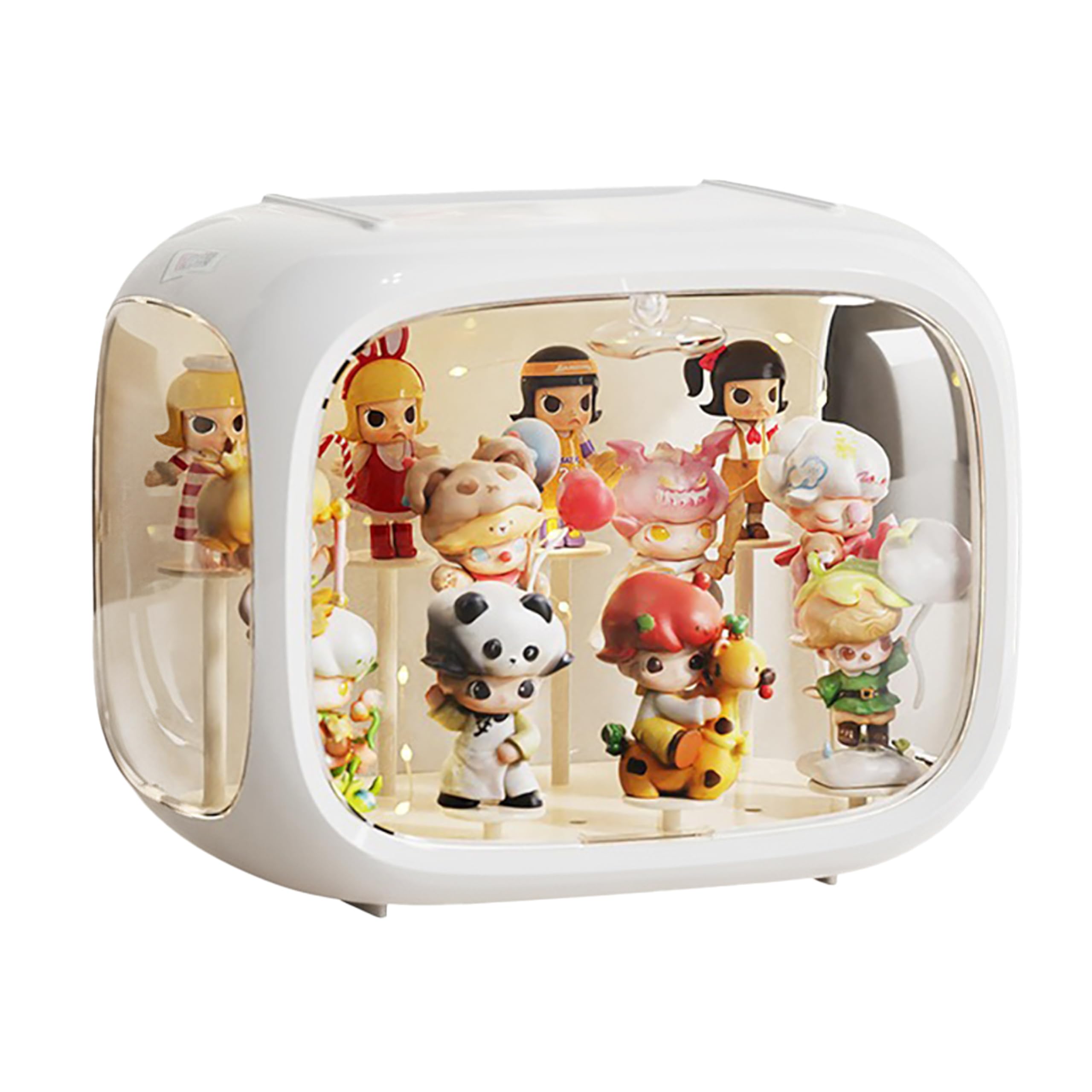 Ncnivek Figure Figure Collection Display Acrylic Display Doll Storage Space Capsule Figure Box Storage, Case, Case, Case, Showcase, Case, Box, Case,
