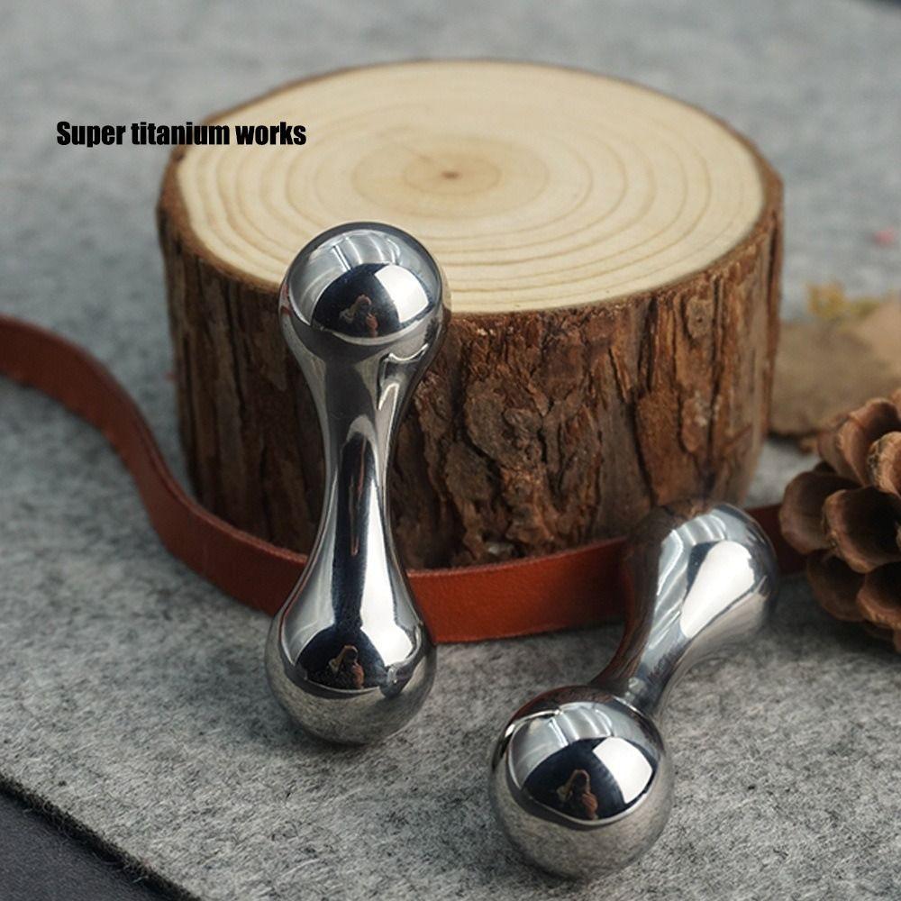 Two-headed Knucklebone Spinner Titanium Zinc Zinc Alloy Bone Fingertip Spinner  Kids Gift