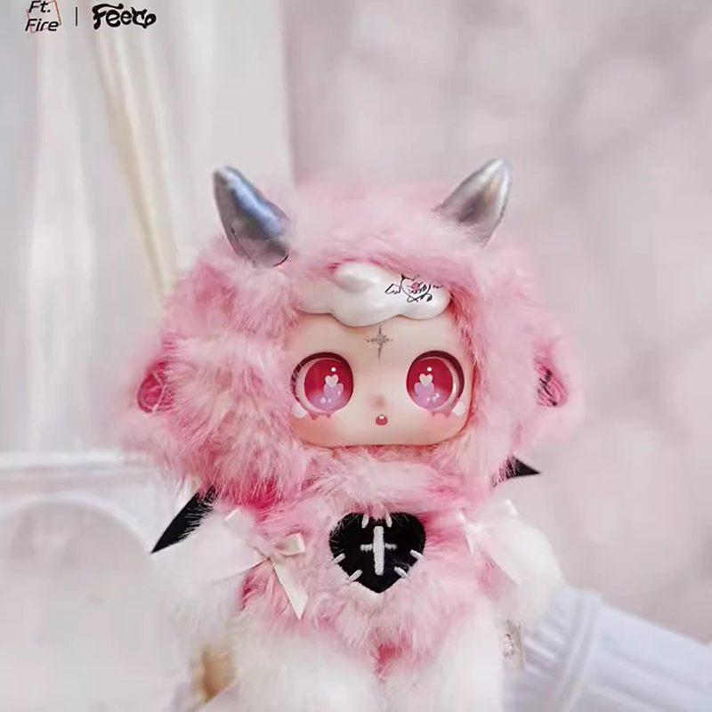 Feeco Lost Spell Series Blind Box Plush Keychain Yan An Same Style Stuffed Doll Pendant Collectible Toy Gift For Girls