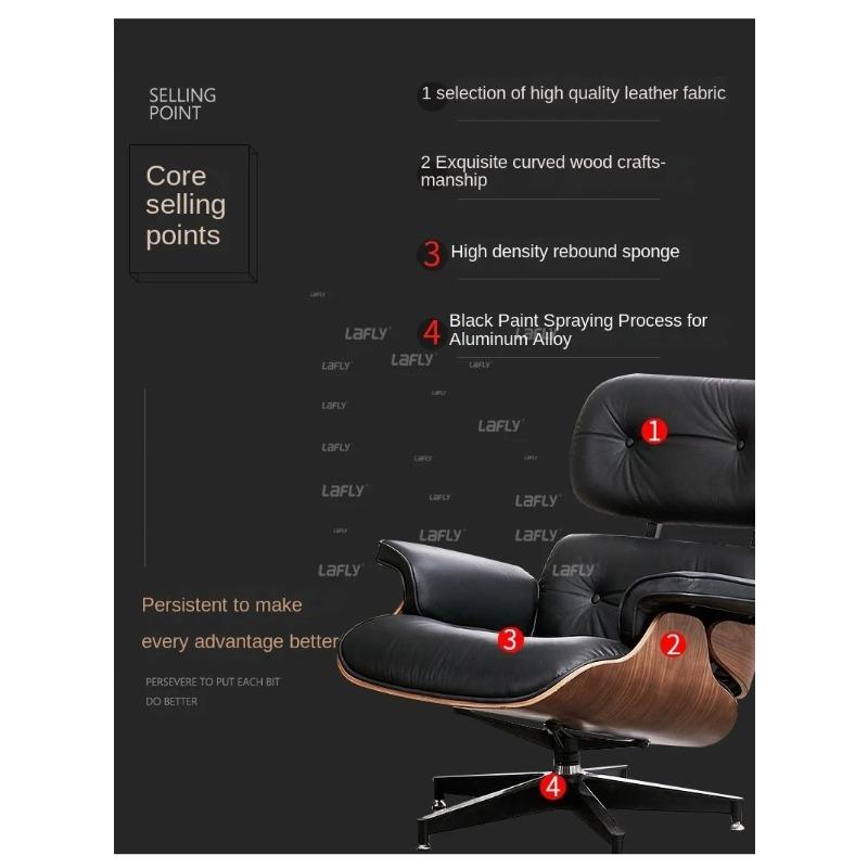 Modern Classic Design Grace Chaise Lounge Chair - Sturdy Base Support, Suitable for Living Room, Studio, Lounge & Office