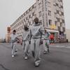 Vintage Street-Style Hoodie and Sweatpants Set - Long Sleeve Pullover Jacket