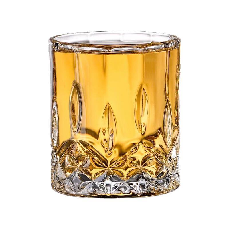 Shangqi 100ML Carved Wine & Spirit Glass Set