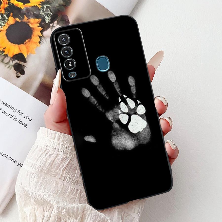 

For Itel Vision 2 Plus Case Luxury Popular Painted Cover TPU Capa for Itel P37 Pro Vision2+ P37 Pro Soft Fundas Bumper Shell Itel P37 Pro