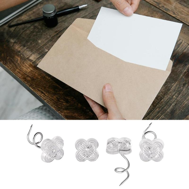 50pcs High Strength Steel Twist Nails Metal Twist Fasteners Not Slip Fixing Home Decoration Hardware For Sofa Carpet