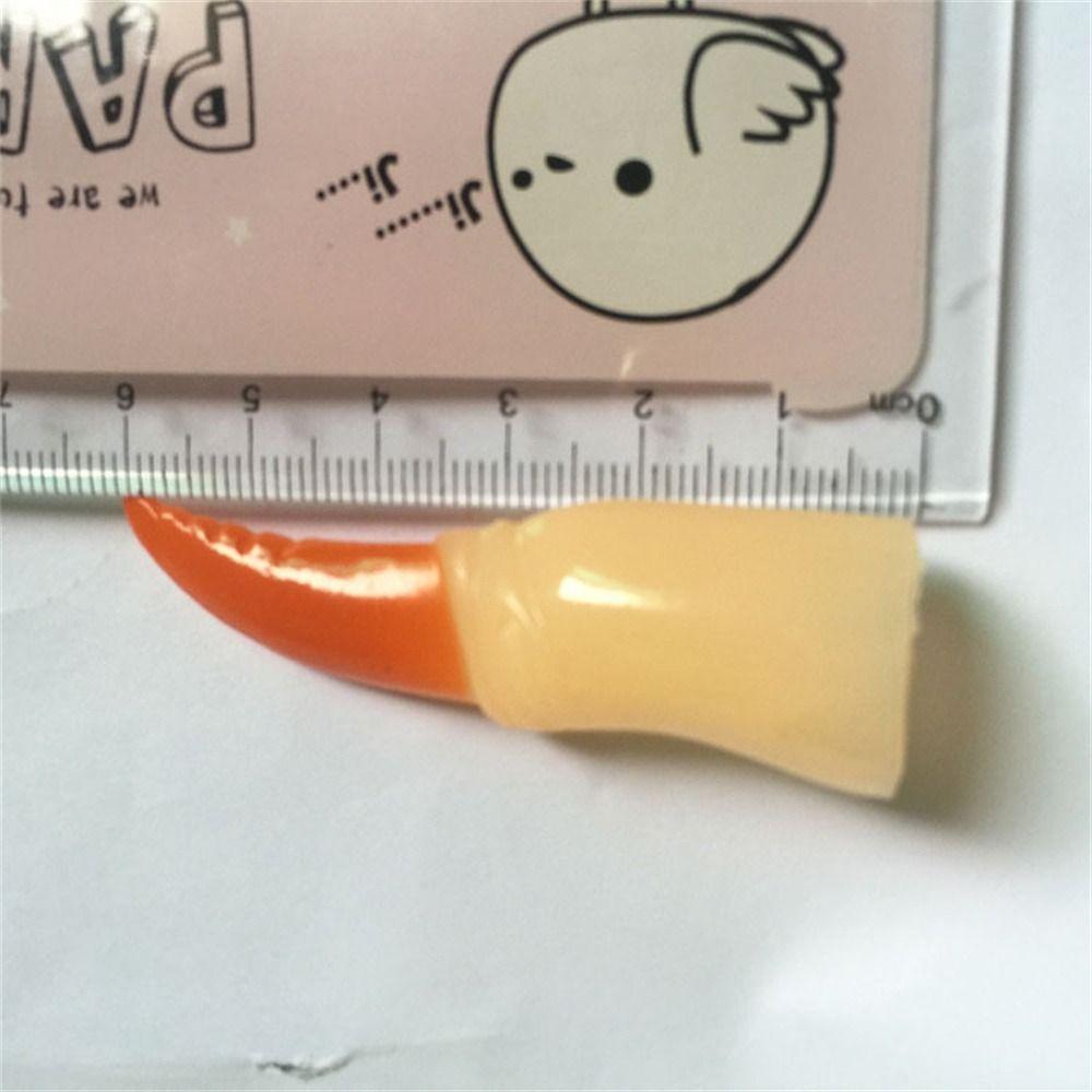 5PCS/set Scary Halloween Finger Covers Colorful Zombie Witch Fake Fingers   Festival Toys