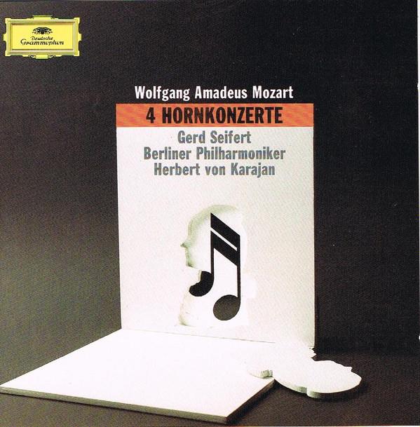 CD BERLINER PHILHARMONIKER GERD SEIFE Mozart 4 Hornkonzerte 4298172 DEUTSCHE GRAMMO 1990 Europe Classical Used