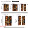 2pc, Curtains Black Women 2 Polyester,Without Electricity summer party decorations Applies to Holiday Family Party Decorations