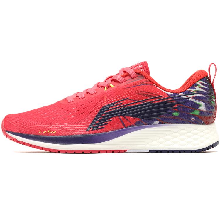 

New LiNing Red Hare 4 Low Top Running Shoes Women s Gemstone Red Lightweight Professional Racing ARBP046-3 36