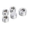 304 Stainless Steel Hex Socket Pipe Plug, Threaded Blind Plug, Oil Plug, Throat Plug In Sizes: 1/8", 1/4", 3/8", 1/2", 3/4".